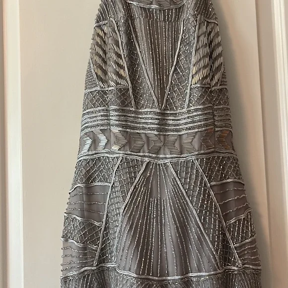 Parker halter embellished backless dress - Picture 3 of 7